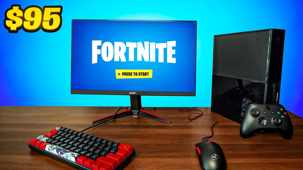 I Built An ENTIRE Gaming Setup For $100