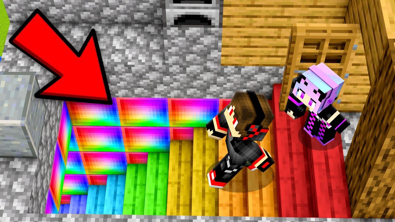 I Found secret AVARITA Stairs under my House in Minecraft