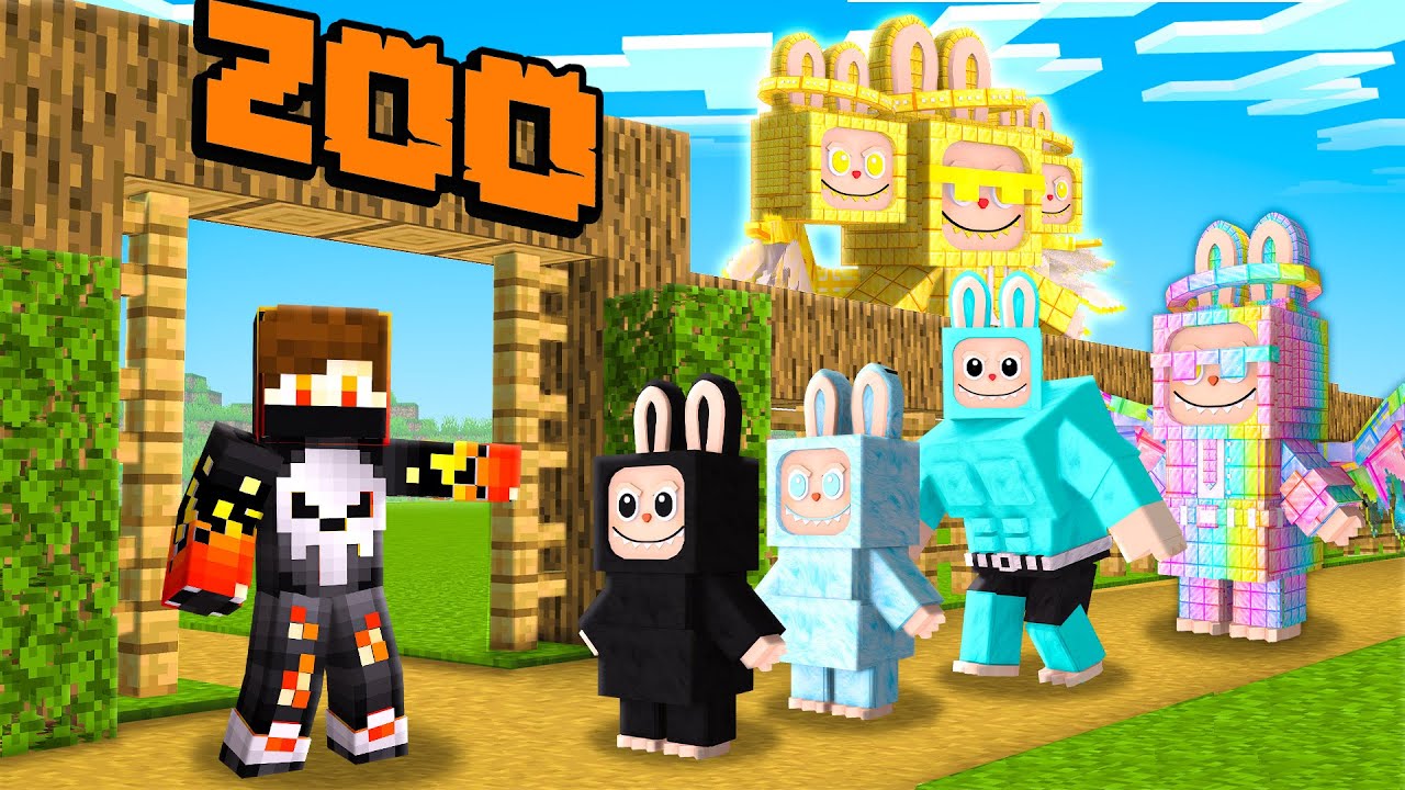 I OPENED SECRET LABUBU ZOO IN MINECRAFT !!!