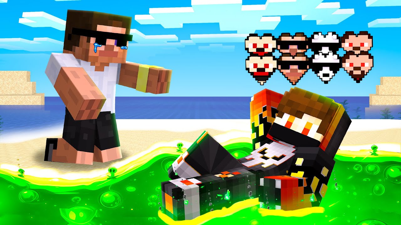 I TRICKED YOUTUBERS WITH 1,000,000 HEARTS IN MINECRAFT !!!