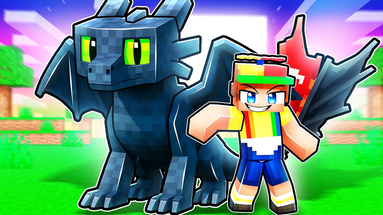 Johnny Trains a DRAGON in Minecraft!
