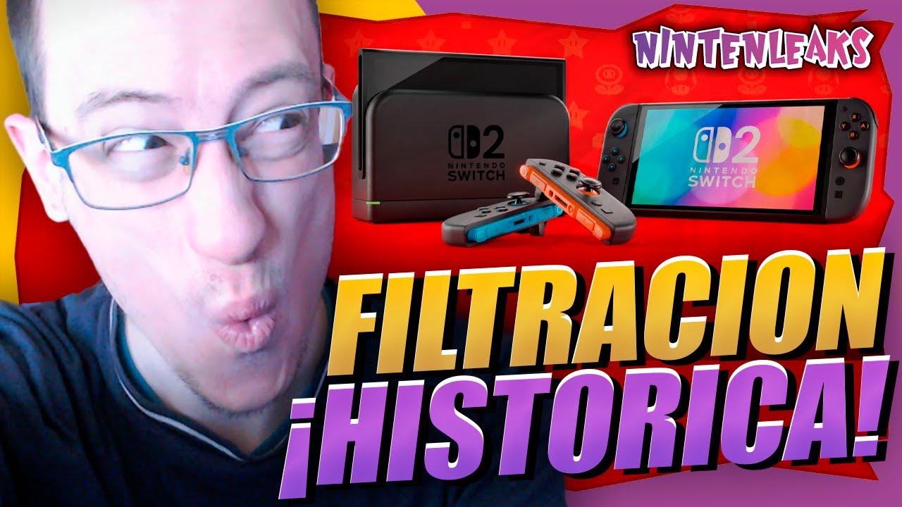 LA MAYOR FILTRACION de NINTENDO SWITCH 2🔥 SE REVELA TODO