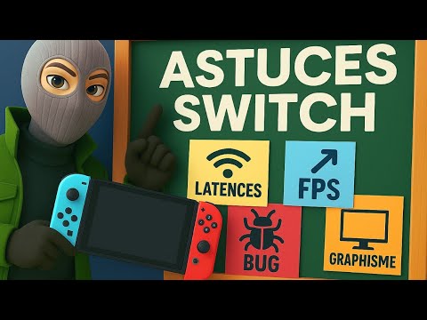 Les 5 MEILLEURES ASTUCES sur FORTNITE NINTENDO SWITCH en 2025