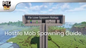 Minecraft Hostile Mob Spawning Guide - How to make an