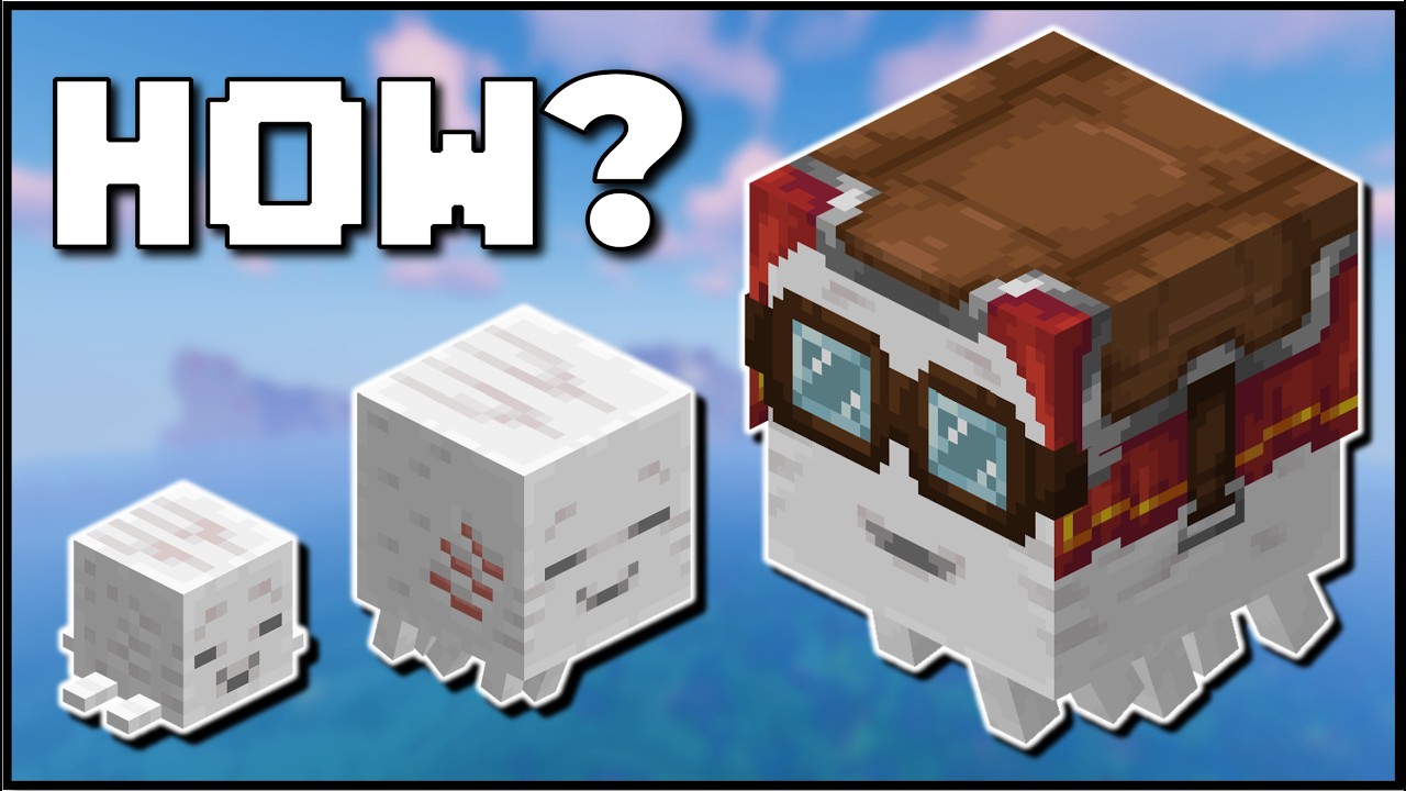 Minecraft - How To Get The Happy Ghast (Bedrock/Java)