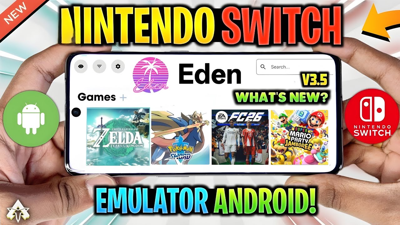 *NEW* EDEN EMULATOR ANDROID V3.5 - SETUP/BEST SETTINGS & GAMEPLAY
