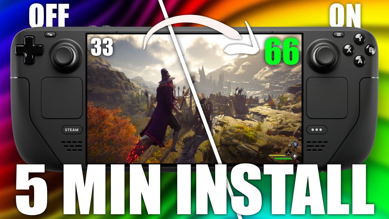 New Frame Gen Mod for Steam Deck is AMAZING