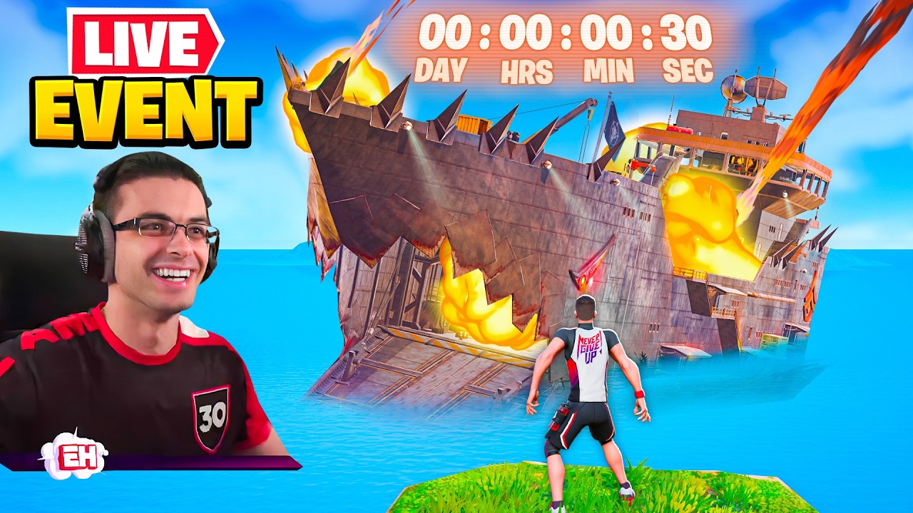 NickEh30 reacts to Season 4 Live Event in Fortnite!