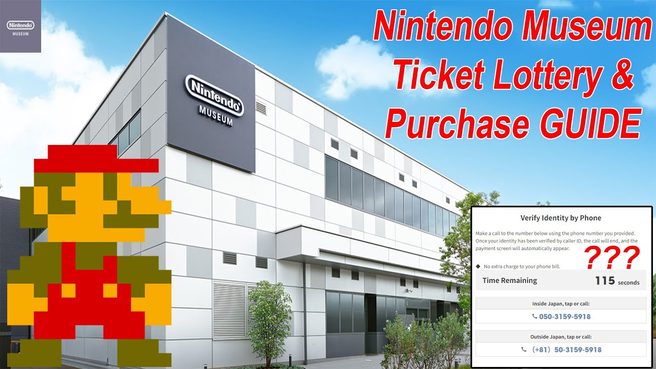 Nintendo Museum Ticket Lottery & Purchase Guide in Kyoto, Japan