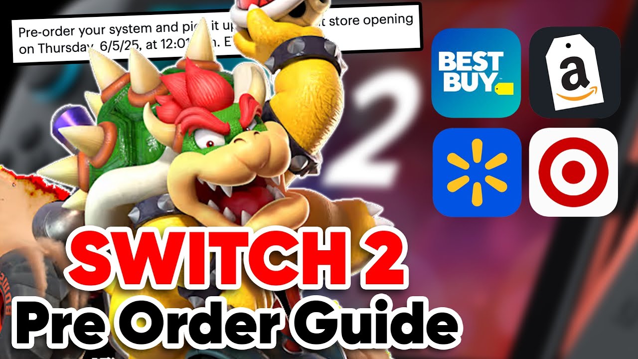 Nintendo Switch 2 Pre Order GUIDE + TIPS! Get The