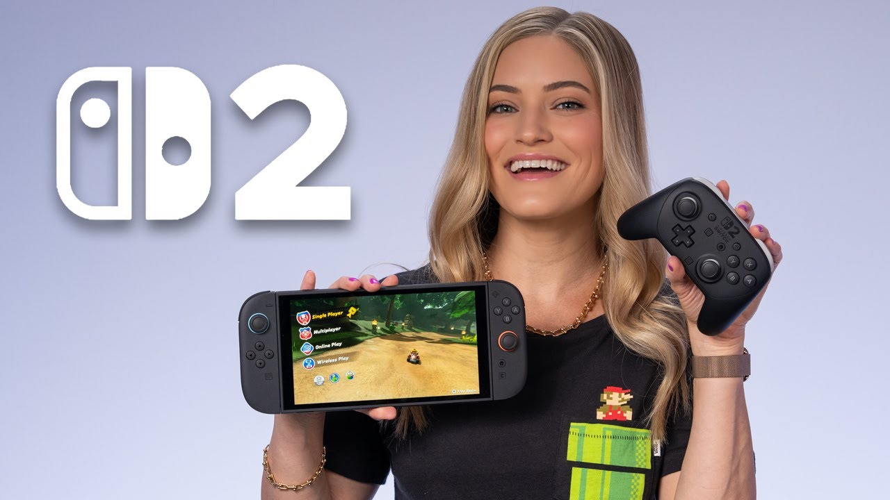 Nintendo Switch 2 Unboxing, Playing Mario Kart World and Webcam