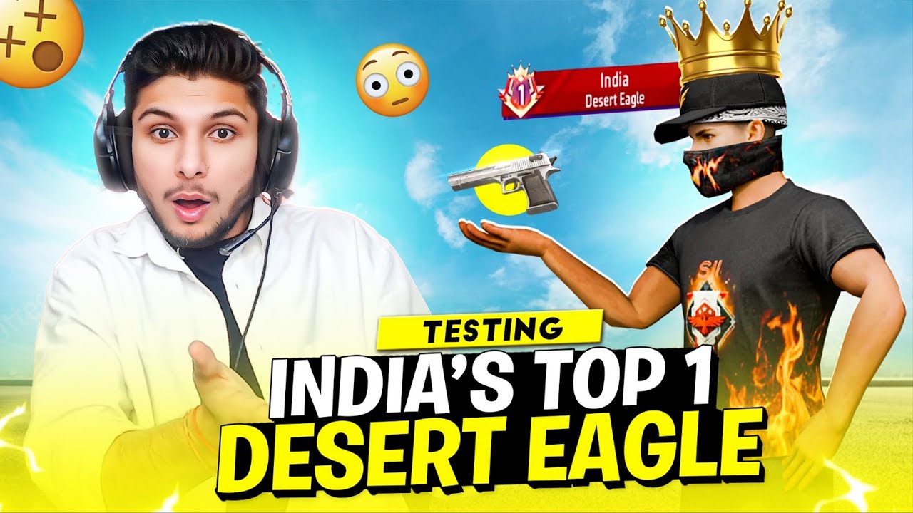 OH NO ❗️ India's TOP 1 🚀 Desert Eagle Player