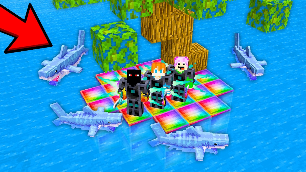 PRESOS em Uma ILHA de AVARITIA no Minecraft!