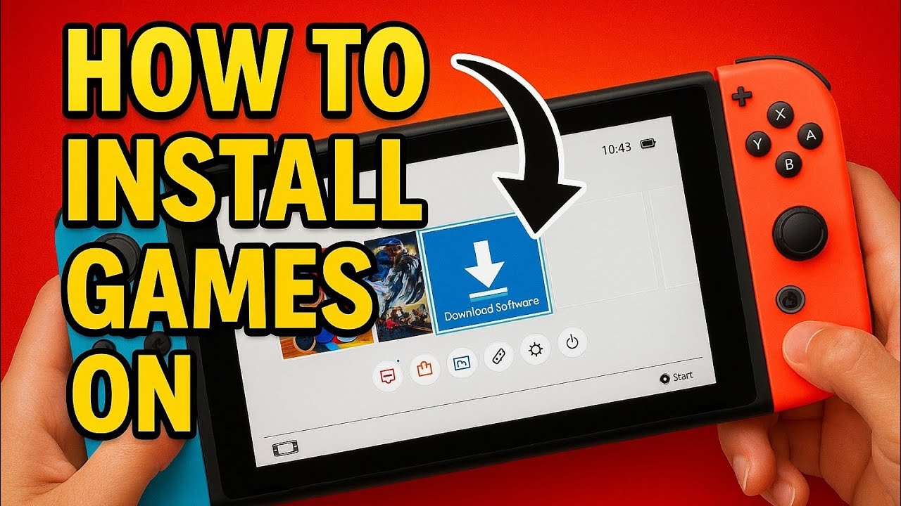 Paano Mag Install ng Games sa Modded Nintendo Switch |