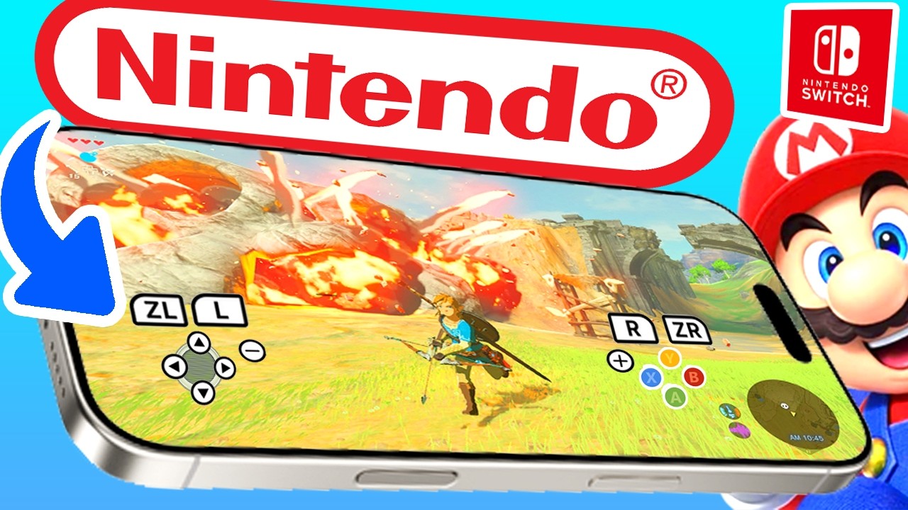 Play Nintendo Switch Games on iPhone / iPad (Wireless) for