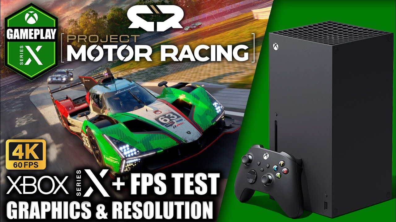 Project Motor Racing - Xbox Series X Gameplay + FPS