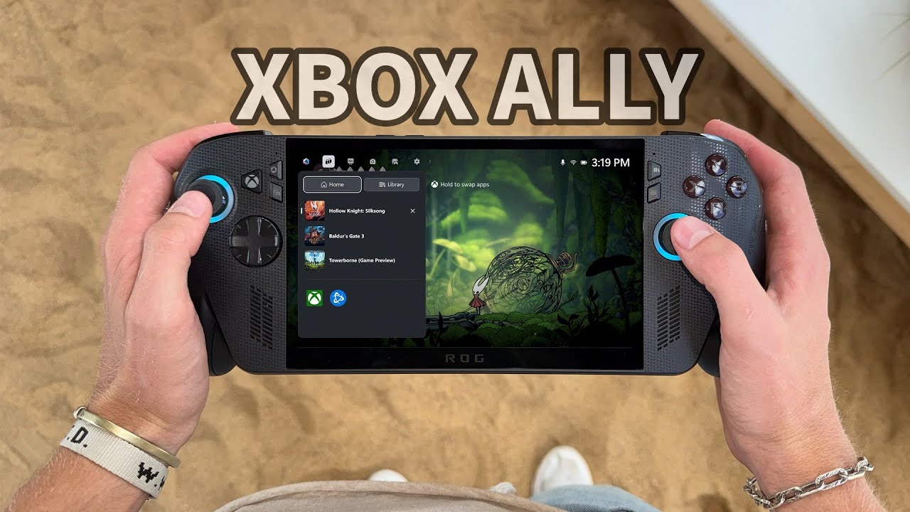 ROG Xbox Ally hands on. This thing breaks rules.