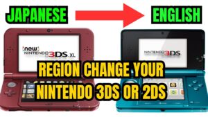 Region Change Japanese to English Nintendo 3DS / 2DS Tutorial