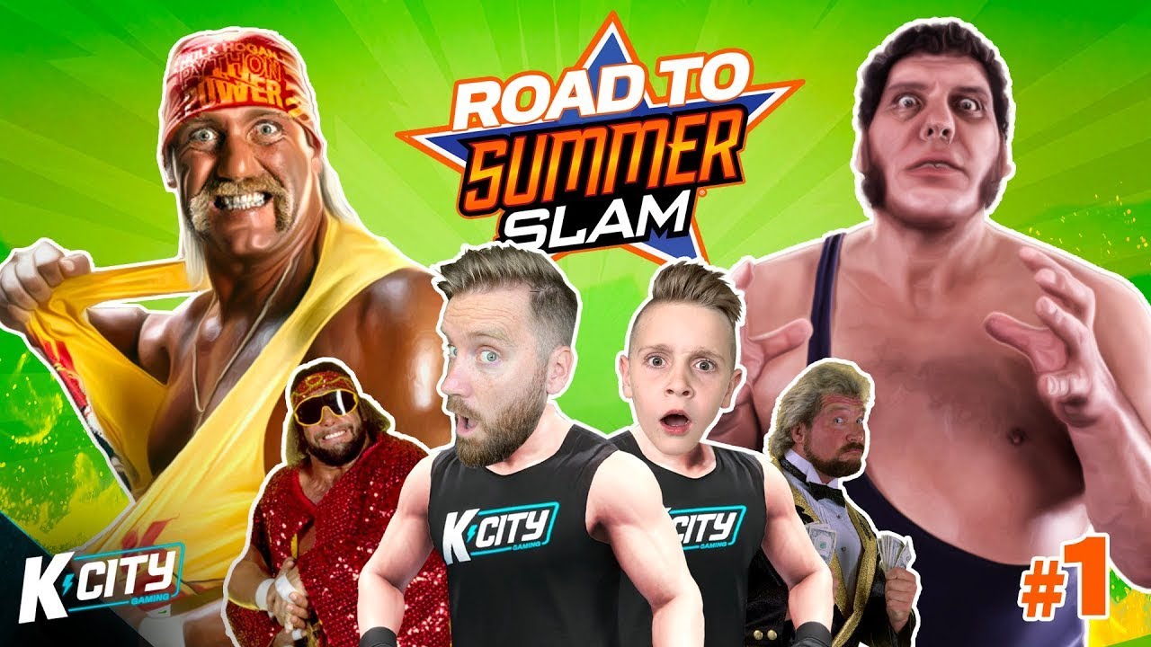 Road to SummerSlam in WWE 2k Level 1: Team K-City