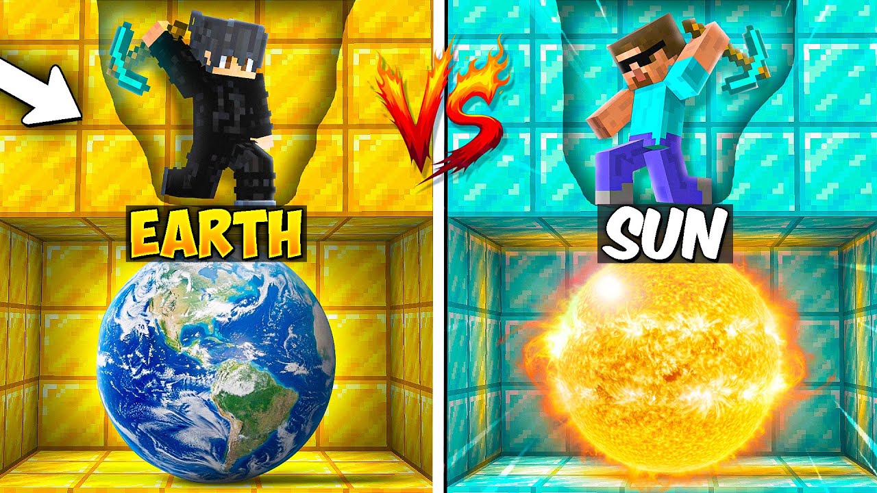 Rs1 vs Rs 1,00,000 PLANET MINING Challenge in Minecraft...