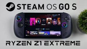 SteamOS Legion GO S Ryzen Z1 Extreme! The Future Of