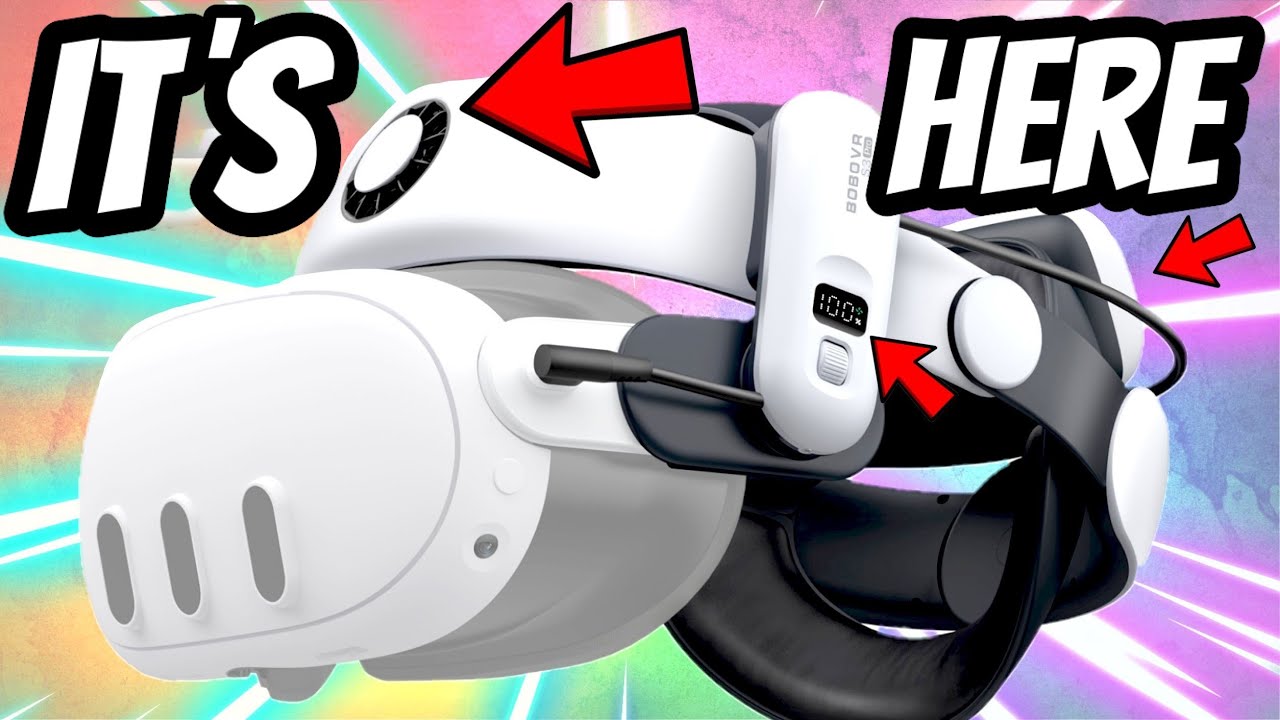 The BEST Quest 3 Head Strap: BoboVR S3 Pro IN