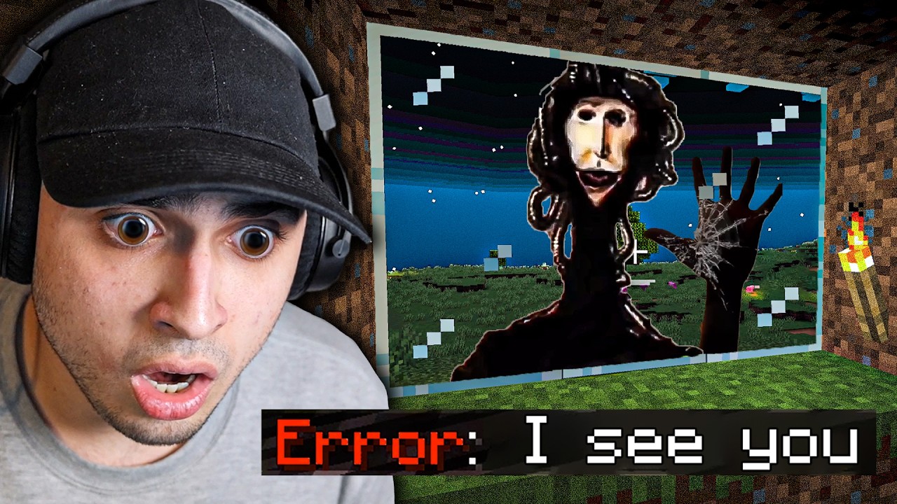 This Minecraft Horror Mod Stalks You..
