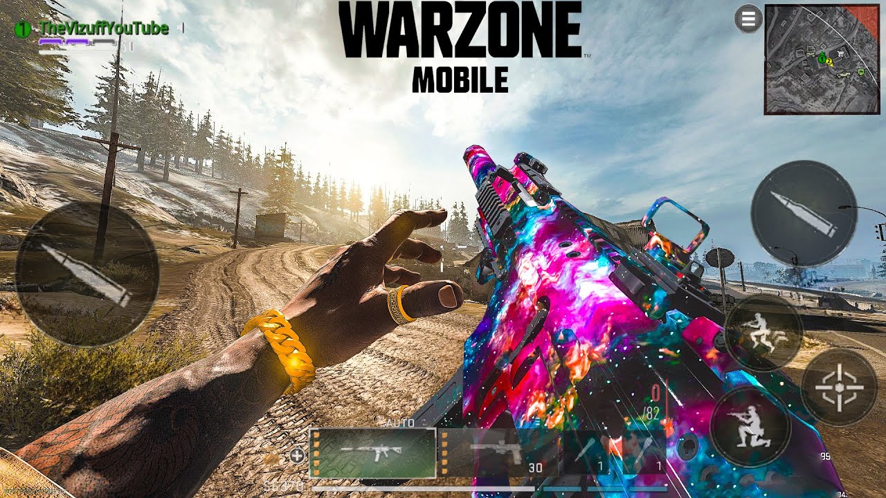 WARZONE MOBILE 24GB RAM MAX GRAPHICS GAMEPLAY