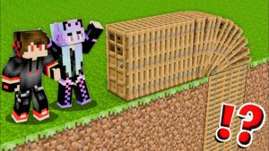 We Found the LONGEST UNDERGROUND DOOR in Minecraft!