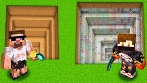 i Created a Mine With All SECRET ORES In MInecraft....