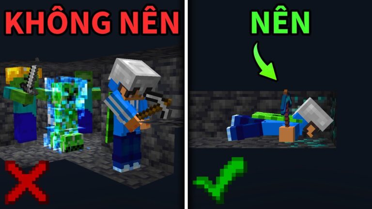 25 SAI LẦM Trong Minecraft Mà Bạn Không Nên Phạm