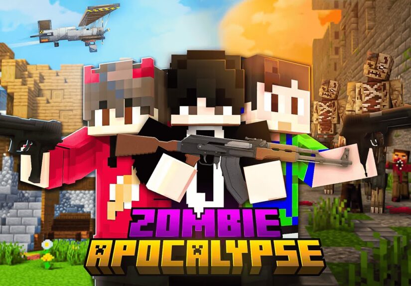 Can We Escape Zombie Apocalypse In Minecraft Together?