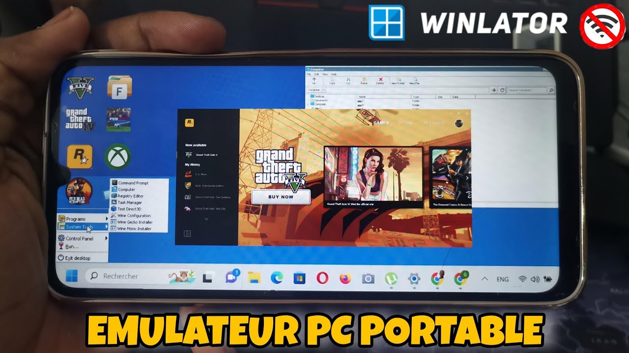 Comment Installer & jouer des jeux PC sur Android (Windows