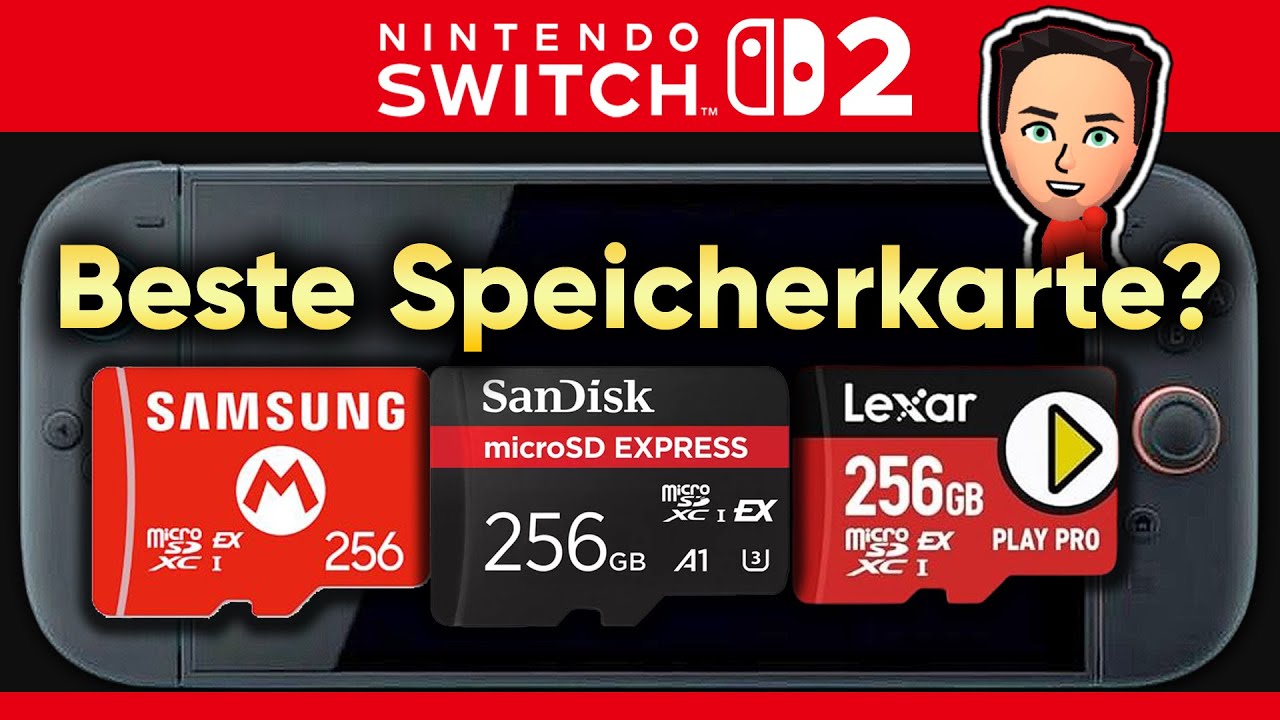 Die BESTEN microSD Express Cards für Nintendo Switch 2! 💥