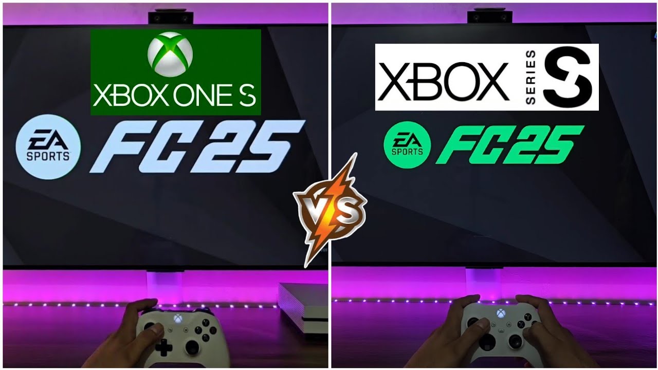 EA FC25 (Xbox One S Vs Xbox Series S)