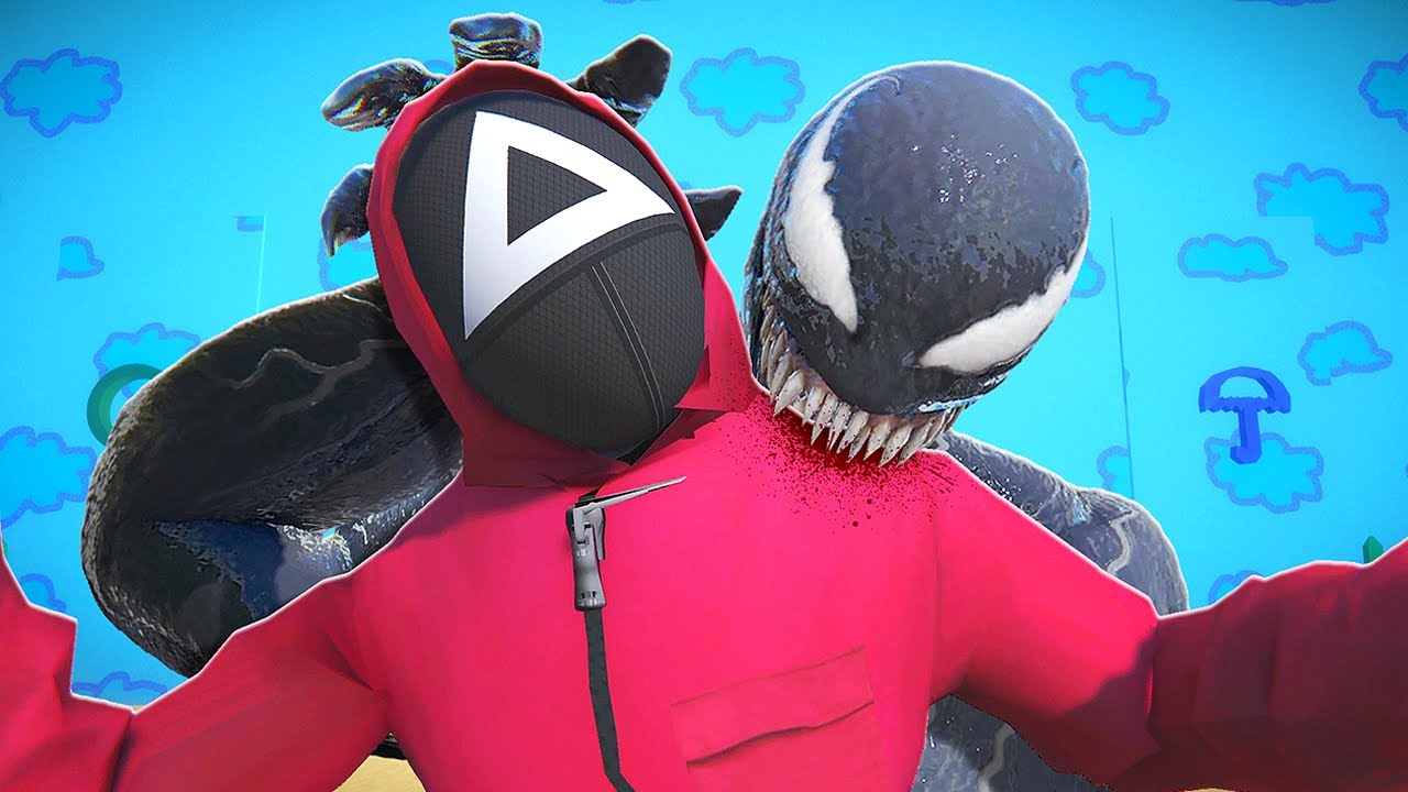 EATING Squid Game Guards as Venom - Bonelab VR Mods