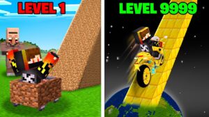 EVOLVING DIRT RAMP To RAINBOW RAMP IN THIS SERVER !!!