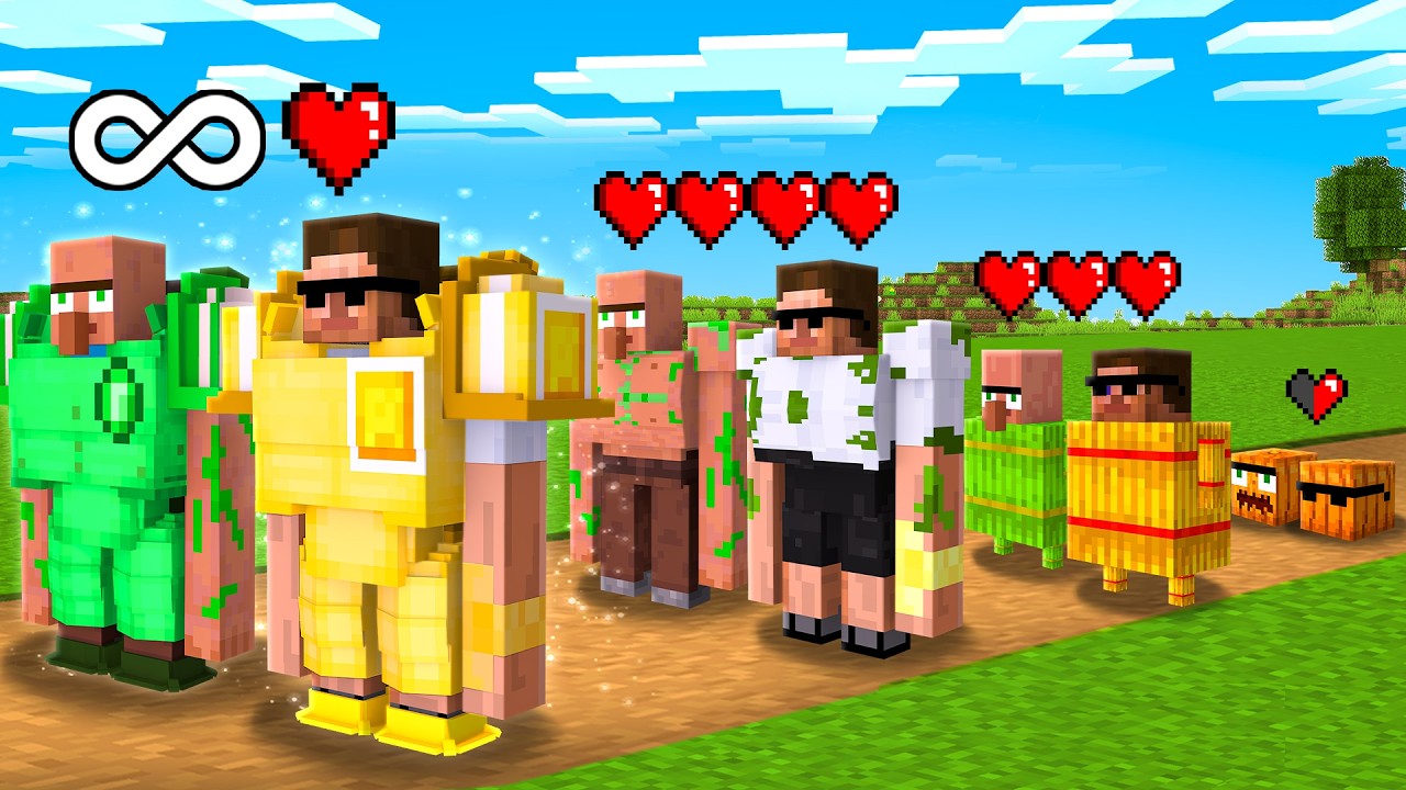 Evolving from Birth to become Strongest Golem in Minecraft...