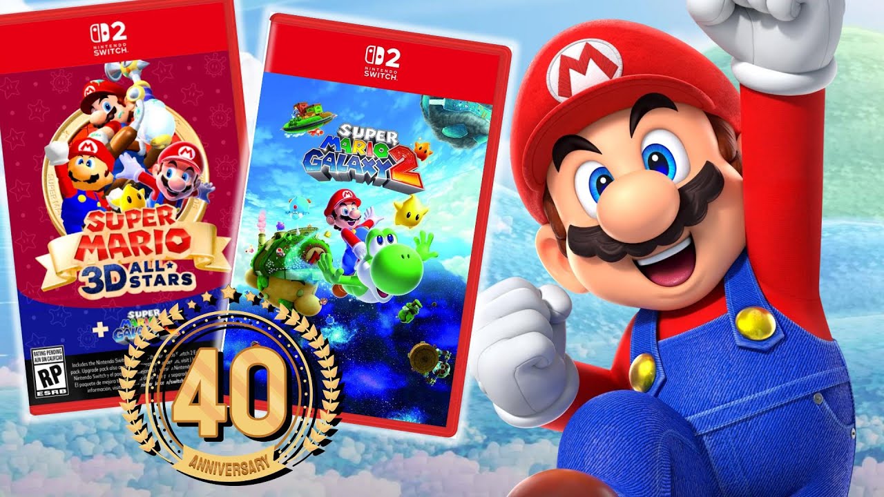 Exciting Mario 40th Anniversary + Switch 2 News!