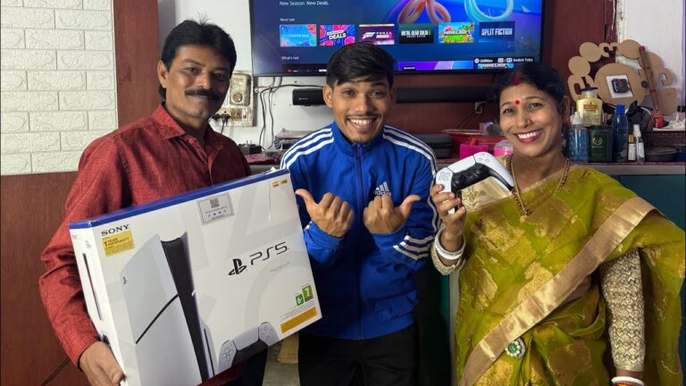 Finally Unboxing My New PS5 🥹