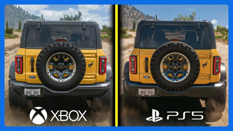 Forza Horizon 5 : PlayStation 5 vs Xbox Series X!!