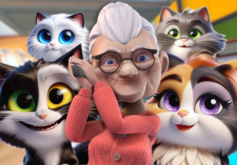 Granny is getting 4 NEW CATS Now?! - I Am