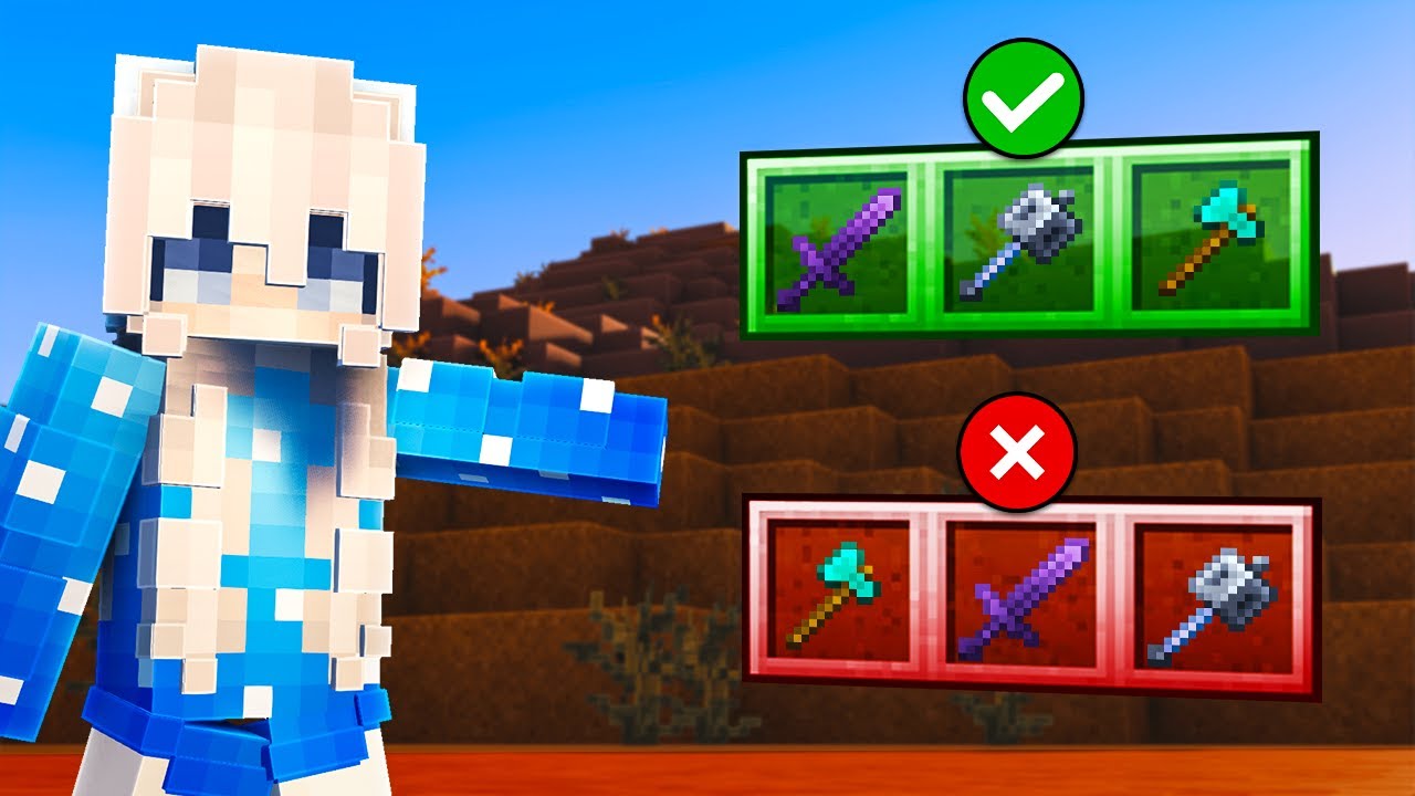 How Your Hotbar Order Impacts Minecraft PVP