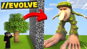 I Cheated With //EVOLVE in Minecraft Build Battle...