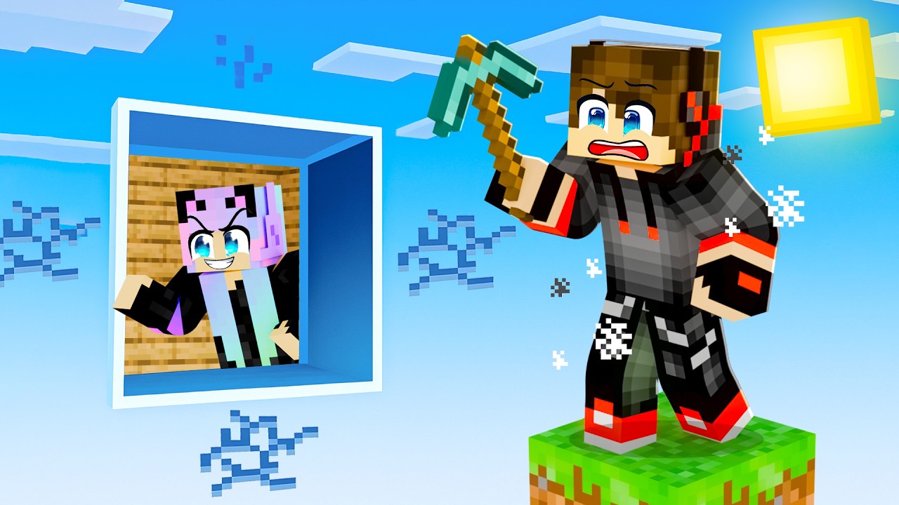 I Trolled my SISTER in a FAKE SIMULATION CHUNK in