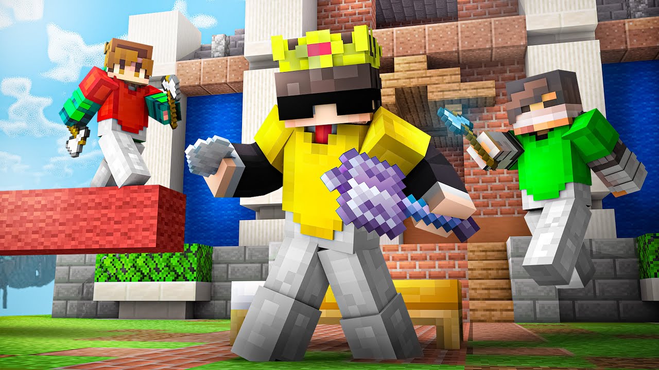 I Used a MACE to Take Over BEDWARS in This