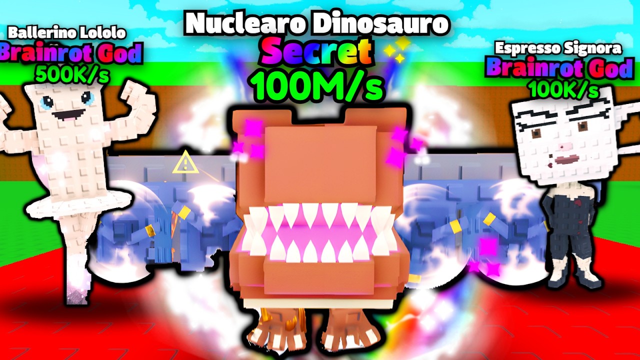 I used INFINITE LUCK to UNLOCK EVERY NEW BRAINROT in