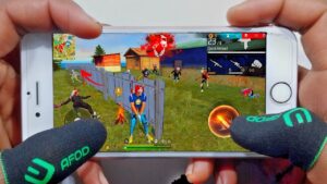 Iphone 6s Free Fire Gameplay ⚙️Settings Free Fire max HUD+DPI+