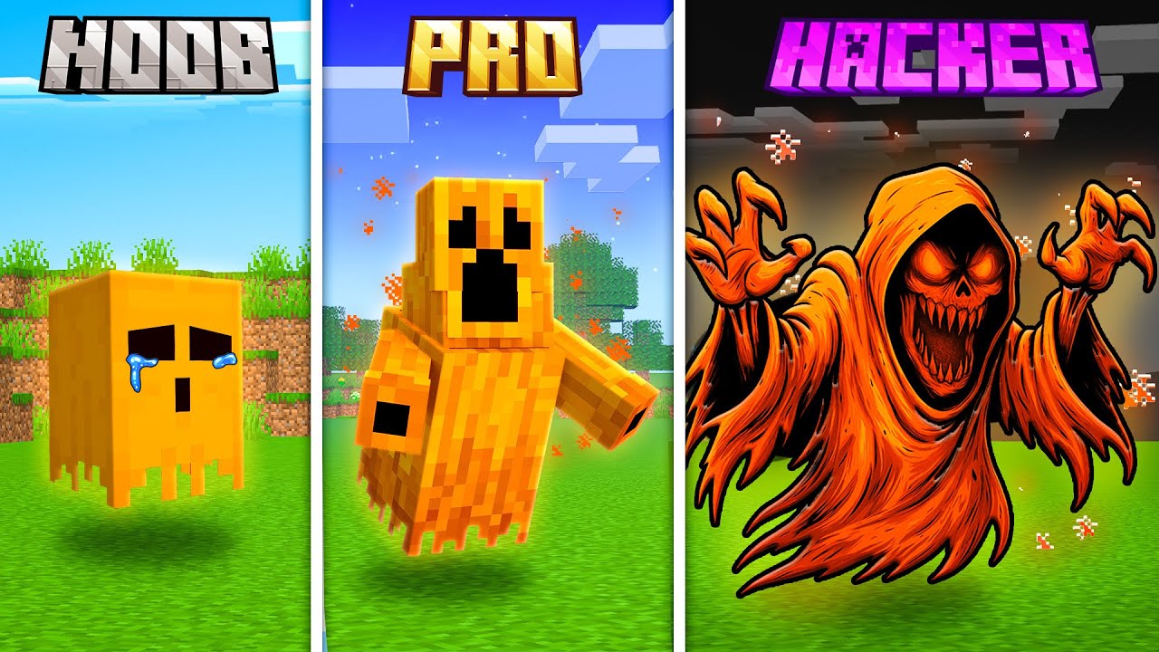 LEVEL 1 GHOST VS LEVEL 9999 IN GHOST SMP !!!!