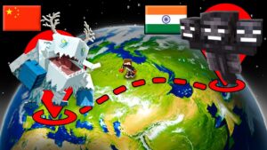 Last Mob To Survive Wins World In MINECRAFT....